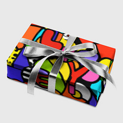 Бумага для упаковки Romero Britto - love you, цвет: 3D-принт — фото 2