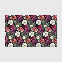 Бумага для упаковки Bouquet of flowers pattern, цвет: 3D-принт