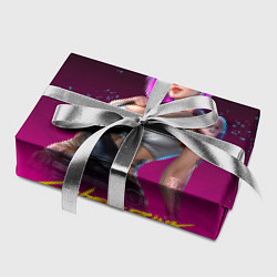 Бумага для упаковки Judy Cyberpunk2077, цвет: 3D-принт — фото 2
