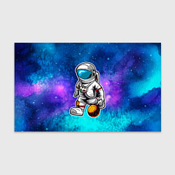 Бумага для упаковки Космонавт играет планетой, цвет: 3D-принт