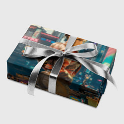 Бумага для упаковки Panam night city, цвет: 3D-принт — фото 2