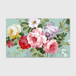 Бумага для упаковки Букет роз Лето, цвет: 3D-принт