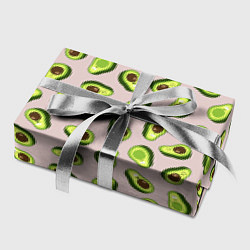 Бумага для упаковки Авокадо, текстильный паттерн, цвет: 3D-принт — фото 2