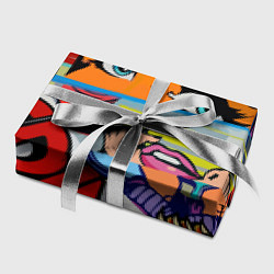 Бумага для упаковки Авангардная композиция Pop art Eyes, цвет: 3D-принт — фото 2