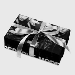 Бумага для упаковки Depeche Mode - black & white portrait, цвет: 3D-принт — фото 2