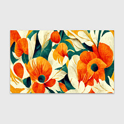 Бумага для упаковки Винтажный цветочный рисунок, цвет: 3D-принт