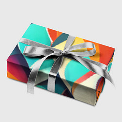 Бумага для упаковки Красивые многоцветные узоры, цвет: 3D-принт — фото 2