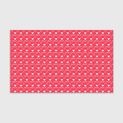 Бумага для упаковки Сердечки и линии - абстракция, цвет: 3D-принт