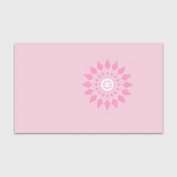 Бумага для упаковки Розовая геометрическая абстракция Круговой принт Б, цвет: 3D-принт