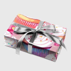 Бумага для упаковки Много сладких капкейков, цвет: 3D-принт — фото 2