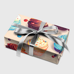 Бумага для упаковки Капкейки на разный вкус, цвет: 3D-принт — фото 2