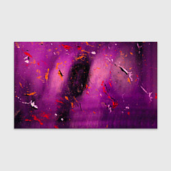 Бумага для упаковки Розово-фиолетовый абстрактный фон и краски, цвет: 3D-принт