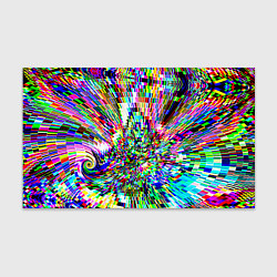 Бумага для упаковки Acid pixels, цвет: 3D-принт
