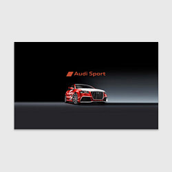 Бумага для упаковки Audi sport - racing team, цвет: 3D-принт