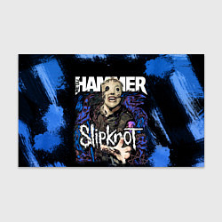 Бумага для упаковки Slipknot hammer blue, цвет: 3D-принт