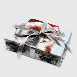 Бумага для упаковки Merry Christmas foxy, цвет: 3D-принт — фото 2