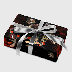 Бумага для упаковки Slipknot art, цвет: 3D-принт — фото 2