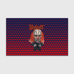 Бумага для упаковки Slipknot clown, цвет: 3D-принт