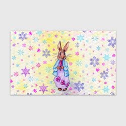 Бумага для упаковки Винтажный кролик, цвет: 3D-принт
