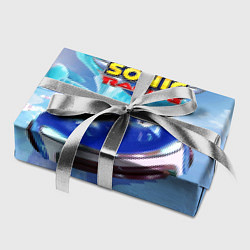Бумага для упаковки Team Sonic racing - hedgehog - speed, цвет: 3D-принт — фото 2