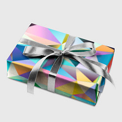 Бумага для упаковки Полигональная текстура, цвет: 3D-принт — фото 2