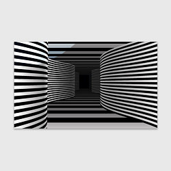 Бумага для упаковки Коридор - оптическая иллюзия, цвет: 3D-принт