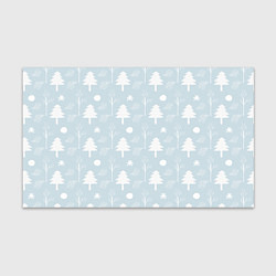Бумага для упаковки Зимние ёлочки, цвет: 3D-принт
