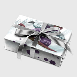 Бумага для упаковки Кролик Сноубордист, цвет: 3D-принт — фото 2