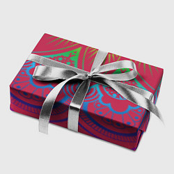 Бумага для упаковки Viva magenta mandala, цвет: 3D-принт — фото 2
