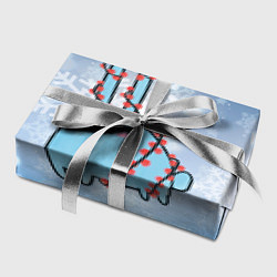 Бумага для упаковки Зайка с гирлядной, цвет: 3D-принт — фото 2