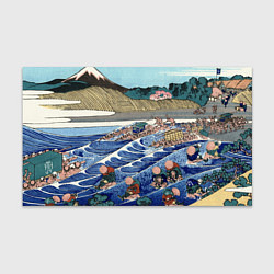 Бумага для упаковки Кацусика Хокусай сон жены рыбака - японская гравюр