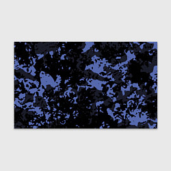Бумага для упаковки Тёмно-синий камуфляж, цвет: 3D-принт