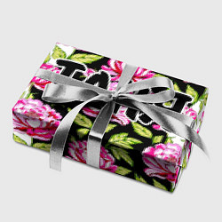 Бумага для упаковки Таня в цветах, цвет: 3D-принт — фото 2