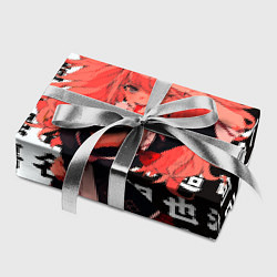 Бумага для упаковки Джунко Эношима - Danganronpa аниме, цвет: 3D-принт — фото 2