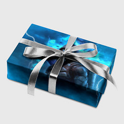 Бумага для упаковки Stalker sky art blue, цвет: 3D-принт — фото 2