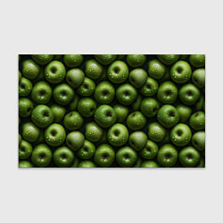 Бумага для упаковки Сочная текстура из зеленых яблок, цвет: 3D-принт