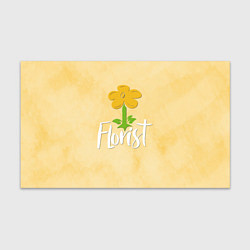 Бумага для упаковки Florist with a flower, цвет: 3D-принт