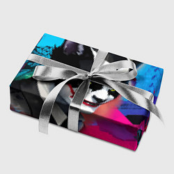 Бумага для упаковки Dude-cat - neural network - pop art, цвет: 3D-принт — фото 2