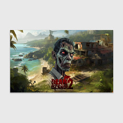 Бумага для упаковки Zombie dead island 2, цвет: 3D-принт