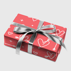 Бумага для упаковки Love is love, цвет: 3D-принт — фото 2