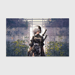 Бумага для упаковки Nier automata девушка с мечами, цвет: 3D-принт