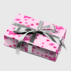 Бумага для упаковки Барби, сердечки и цветочки, цвет: 3D-принт — фото 2