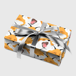 Бумага для упаковки Хитрые лисы, цвет: 3D-принт — фото 2