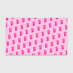 Бумага для упаковки Барби паттерн буква B, цвет: 3D-принт