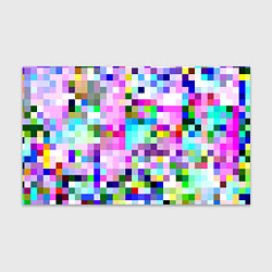 Бумага для упаковки Пиксельная яркая абстракция, цвет: 3D-принт
