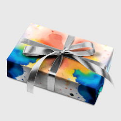 Бумага для упаковки Цветная монотипия - поп-арт, цвет: 3D-принт — фото 2