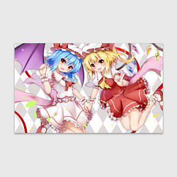 Бумага для упаковки Touhou Project Remilia and Flandre Scarlet, цвет: 3D-принт