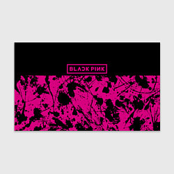 Бумага для упаковки Black pink - emblem - pattern - music, цвет: 3D-принт