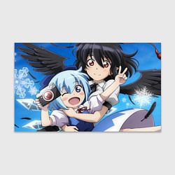 Бумага для упаковки Touhou Project Ая Шамеймару и Чирно, цвет: 3D-принт