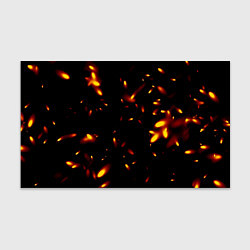 Бумага для упаковки Разлетающиеся искры пламени, цвет: 3D-принт